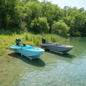 Bateau de pêche robuste en PE, 12 temps, 6-25 CV, petit bateau à appâts avec moteur, garantie 1 an, Chine - Product Image 2