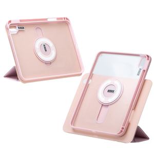Nuova aspirazione magnetica di 360 gradi rotante custodia protettiva in pelle <span class=keywords><strong>con</strong></span> Slot per <span class=keywords><strong>penna</strong></span> per <span class=keywords><strong>iPad</strong></span> air4-5 10.9 <span class=keywords><strong>ipad</strong></span> 10.2 10.5 <span class=keywords><strong>ipad</strong></span> pro 11 - Product Image 2