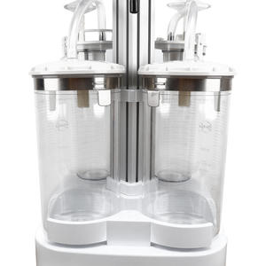 Aspirateur médical manuel fabriqué en Chine, unité d'aspiration chirurgicale pour plaies, certifié CE, débit de 80 L/min, pot de 4000 ml - Product Image 5