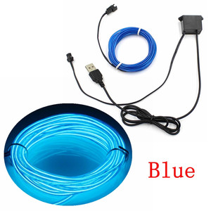 Interior de tira de iluminación LED de alambre Flexible de luz de neón <span class=keywords><strong>El</strong></span> cable - Product Image 6