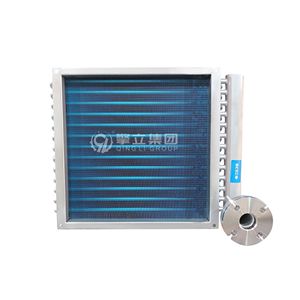 Intercambiador de calor de tubo de cobre con aletas de aluminio para sistema de refrigeración de agua de aire acondicionado - Product Image 2