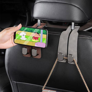 Gancho para asiento de coche, estante colgante de almacenamiento de doble cabeza, asiento, reposacabezas, respaldo, organizador de almacenamiento, soporte para teléfono, accesorios interiores - Product Image 4