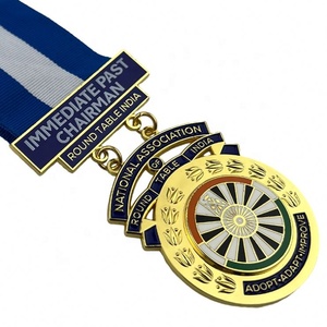 Diseña tus Propias Medallas Deportivas Personalizadas de Aleación de Hierro y Zinc con Logotipo, Premio para Finalistas, Medalla de Oro de Maratón, Recuerdo Personalizado - Product Image 1