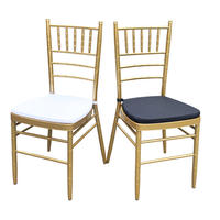 Chaise Chivari personnalisée, vente en gros d'usine, prix abordable, haute qualité, pour événements, mariages, mobilier d'hôtel