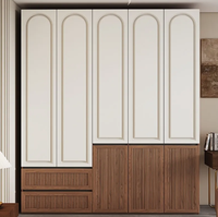 Armoire modulable, chambre à coucher, style antique, usage domestique économique