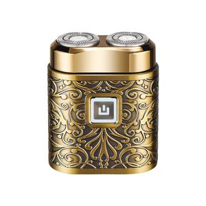 Mini Afeitadora Eléctrica Recargable para Hombre, Máquina de Afeitar con Cabezal de Lámina para Barba y Rostro, Limpiador de Vello - Product Image 1