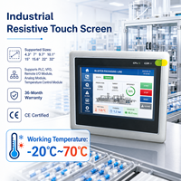 Mochuan Original y Nuevo Mc4043e Pantalla Táctil HMI de 4.3 Pulgadas Panel de Material de Aluminio para Visualización y Control de Equipos Modbus
