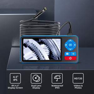 Cámara de Inspección de Tuberías a Prueba de Agua con Pantalla de 4.5 Pulgadas, Cámara Endoscópica Industrial de 8mm con Batería de Litio de 2500mAh, Precio de Fábrica - Product Image 2