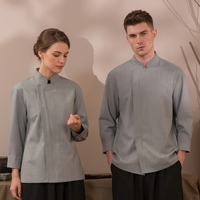Zen Mori Restaurant – Vêtement léger et respirant à coupe ample et simple, conçu pour l'été de l'Asie du Sud-Est, alliant esthétique sauvage et zen.