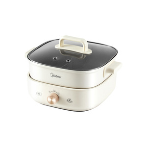 Midea Marmite Électrique 6L Double Cuve Ébullition Rapide Deux Niveaux de Chaleur Utilisation sur Comptoir - Product Image 4