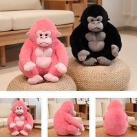 Peluche Gorille Personnalisée avec Logo – Jouet en Peluche Robuste, le Roi de la Forêt