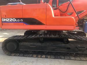 Excavadora Usada de Alta Calidad DOOSAN DH225-7 para Construcción, 25 Toneladas, Excavadora Hidráulica de Segunda Mano - Product Image 2