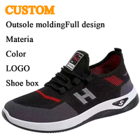 Offre Spéciale OEM ODM chaussures de sport respirantes pour femmes Fly Non-tissé antidérapant semelle absorbant les chocs chaussures décontractées