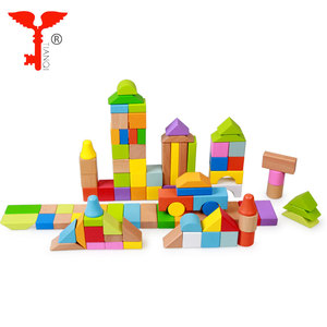 100 Pezzi Blocchi di Costruzione in Legno con Alfabeto Arabo per Bambini, Gioco Educativo con Lettere ABC in Secchio - Product Image 5