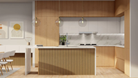 KASARO Panneaux muraux insonorisés en chêne blanc Panneaux acoustiques 60*60cm Panneaux acoustiques insonorisés en bois