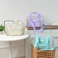 Sac de transport carré léger, respirant et réglable pour petits chiens et chats – Accessoire de voyage extérieur