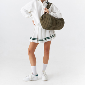 Borsa da <span class=keywords><strong>Tennis</strong></span> da donna trapuntata in pelle scamosciata personalizzata, borsa a tracolla sportiva per il Fitness - Product Image 6