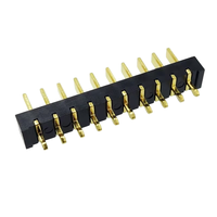 Conector USB tipo C macho 3 ~ 15 pines chapado en oro paso de 2,5mm enchufe recto de 180 grados enchufe de batería para ordenador portátil