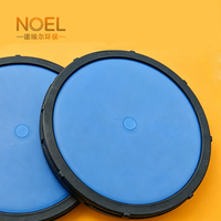 Diffuseur d'air à disque en silicone de 9 pouces pour l'aquaculture, traitement de l'eau, membrane à bulles fines, aérateur