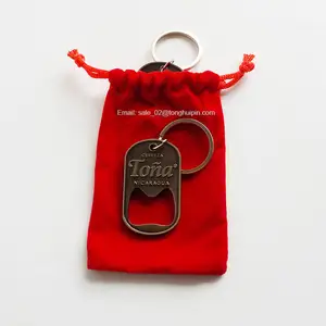 Custom Design Keyring With Bottle Opener Cheap Gifts Corporate Logo Souvenir Beer Opener Keychain