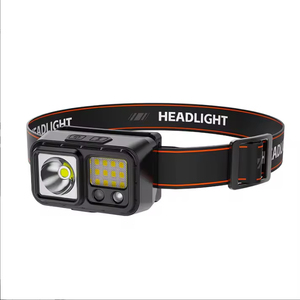 New High-intensity Dual-source LED Headlight Hand-waving <b>Sensor</b> Multi-functional USB Charging Head-mounted Work <b>Light</b> - Product Image 1