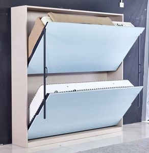Letto a Scomparsa a Parete Pieghevole: Letto a Castello per Studenti Due in Uno, Letto Matrimoniale a Scomparsa Genitore-Figlio per Piccoli Spazi - Product Image 6