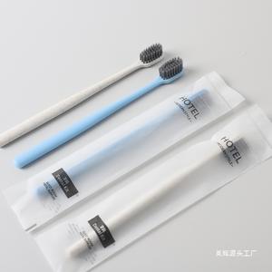 Ensemble de toilette hôtel 5 étoiles <span class=keywords><strong>Kit</strong></span> d'hygiène dentaire Spa salle de bain J jetable écologique hôtel fournitures brosse à dents - Product Image 5