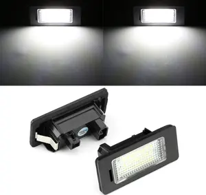 Sem erro luz para placa de licença, para bmw 1 série e82 e88 3 séries e90 e91 5 séries e39 m5 e60 sedan x luz de led luz de placa de número