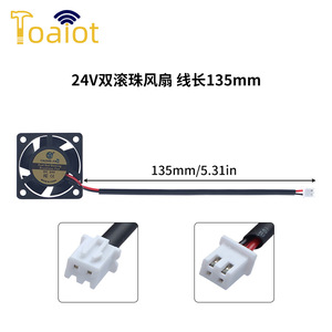 พัดลมฟอกอากาศ Ad 4020 ขนาด 40 มม. X 40 มม. X 20 มม. ลูกปืนคู่ สำหรับอุปกรณ์เสริมเครื่องพิมพ์ 3 มิติ - Product Image 5
