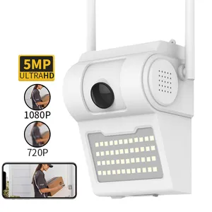 2MP IP-Kamera WiFi Outdoor Wasserdichte Wand Yard Lampe Sicherheits überwachung CCTV Straßen laterne 2-Wege-Audio 1080P Yard Lampe Kamera