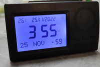 Horloge Azan Horloge numérique Azan l Montre avec son Multi Athan Date Semaine Température Heures de prière