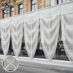 Nhôm trang trí Bảng điều khiển pvdf lớp phủ đục lỗ chạm khắc nhôm Veneer cho bức tường bức tường mặt tiền - Product Image 4