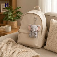 Porte-clés en peluche compressible en spandex, best-seller, pour distributeurs automatiques
