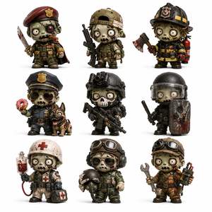 Figuras de PVC Personalizadas de <span class=keywords><strong>Leyendas</strong></span> de Todo el Mundo, Fabricadas por Waker Silicone con 20 Años de Experiencia, Figuras de Acción de Halloween al por Mayor para Regalo - Product Image 3