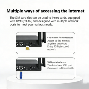 Router CPE 4G LTE Versión Euroasiática, 6 Antenas, WiFi Inalámbrico Interior 2.4G 300Mbps con Tarjeta SIM Extraíble, Banda Ancha Móvil - Product Image 6