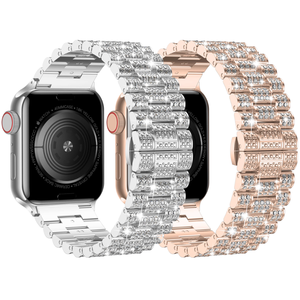 <span class=keywords><strong>Bracelet</strong></span> de luxe en diamant pour <span class=keywords><strong>femme</strong></span> pour iWatch série <span class=keywords><strong>7</strong></span> 6 SE 40/44mm 41/45mm <span class=keywords><strong>Bracelet</strong></span> de mode en métal pour <span class=keywords><strong>Apple</strong></span> <span class=keywords><strong>Watch</strong></span> Band 8 ultra 49mm - Product Image 1