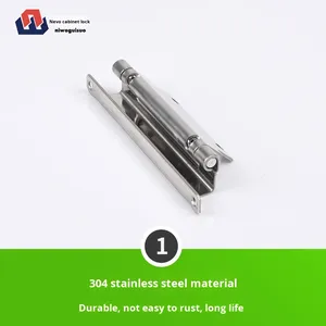 NIWO замок для шкафа CL268-2 нержавеющей стали съемный промышленный дверной шкаф шарнир съемный гибкий скрытый 35 мм - Product Image 2