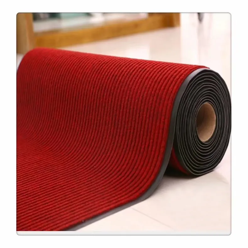 Karpet Lakan Berwarna PVC Desain Rib Koridor Hotel Koridor Lorong