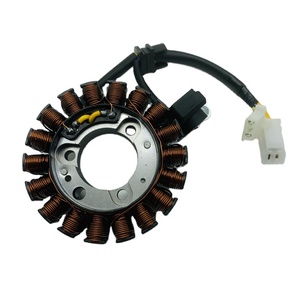 Pièces de moteur de moto Bobine d'<span class=keywords><strong>allumage</strong></span> Magnéto <span class=keywords><strong>Stator</strong></span> 18 groupes Bobine Fil de cuivre pour HONDA CB190 CBR190 - Product Image 1