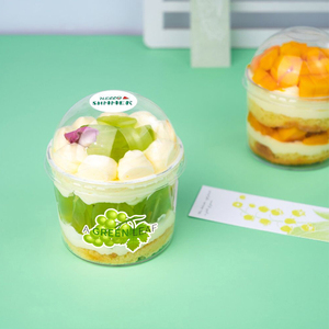 Récipient Alimentaire Transparent Transparent Gelée Yaourt Mousses Dessert Tasses En Plastique Dur Gâteau Conteneur Apéritif Conteneur - Product Image 5