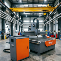 Routeur CNC de grande taille 2100x3000mm 2030 pour la découpe et la gravure du bois, de l'acrylique, du PVC, du PEHD et de l'aluminium, refroidi par air