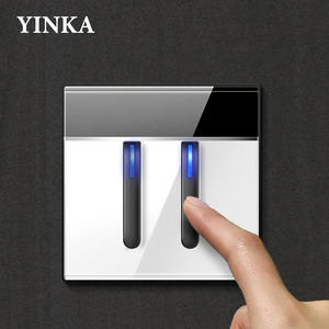 Yinka D89 Tùy Chỉnh Phổ Biến Sản Phẩm Mới Tường Thiết Bị Chuyển Mạch Và Ổ Cắm USA Kho Bán Buôn Giá Đàn Piano Phím Chuyển Đổi Ánh Sáng - Product Image 3