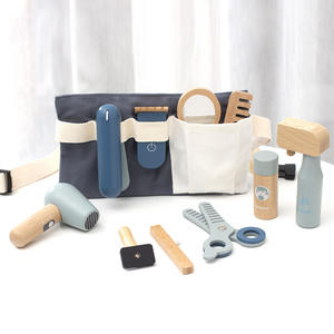 Nouveau <span class=keywords><strong>Salon</strong></span> <span class=keywords><strong>de</strong></span> beauté en bois jouets semblant jouer coiffeur jouets avec sèche-cheveux outils <span class=keywords><strong>de</strong></span> <span class=keywords><strong>coiffure</strong></span> styliste Kit <span class=keywords><strong>de</strong></span> coupe <span class=keywords><strong>de</strong></span> cheveux <span class=keywords><strong>jouet</strong></span> <span class=keywords><strong>de</strong></span> fête - Product Image 3