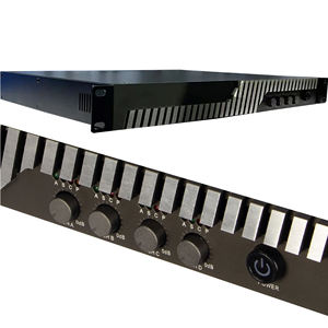 Mélangeur amplificateur numérique professionnel PM4 4 canaux 600 watts pour DJ, scène, fête et karaoké - Product Image 3