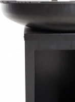 Barbecue de qualité supérieure en acier corten pour le jardin