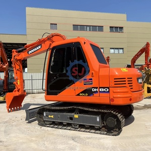 Used Doosan DH80 <b>Mini</b> Crawler Excavator 8 Ton - Low Hours with Original Engine&CE Certified - Product Image 1