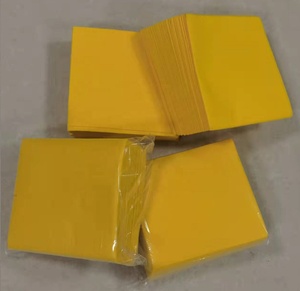 Paño de limpieza amarillo superabsorbente orgánico de tela no tejida perforada con <span class=keywords><strong>aguja</strong></span> viscosa mágica de bajo <span class=keywords><strong>precio</strong></span> - Product Image 1