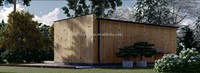Maison modulaire préfabriquée Maisons à plat Grand-mère Maisons plates préfabriquées Australie Jardin de luxe Pod Maison préfabriquée à un étage Cabines extérieures