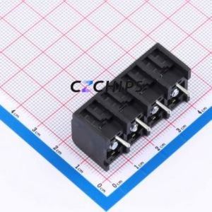 6PCV-04-006 Barrier Terminal Block Through hole Component (THT),P=9.53mm Connector Three Sides 9.53mm 4P 1 - Product Image 2