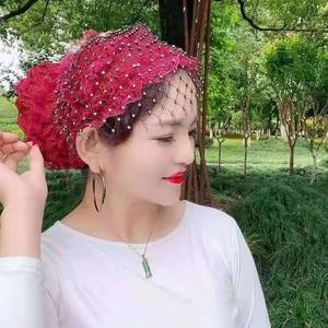 Bonnet intérieur musulman pour femme, très populaire, avec dentelle brillante et foulard élastique - Product Image 6